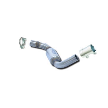 TRAMO INTERMEDIO INOXIDABLE CON SILENCIADOR NO HOMOLOGADO VOLKSWAGEN GOLF II 1.8I 8V 83-84