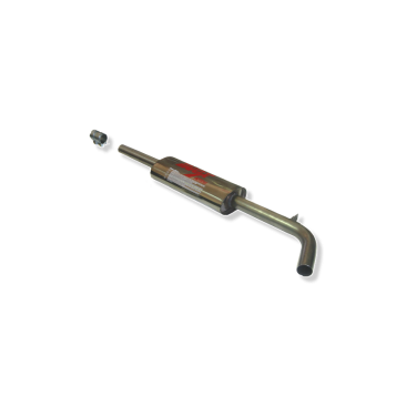 TRAMO INTERMEDIO INOXIDABLE CON SILENCIADOR NO HOMOLOGADO:RENAULT MEGANE II