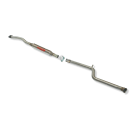 TRAMO INTERMEDIO INOXIDABLE CON SILENCIADOR NO HOMOLOGADO:CITROËN SAXO / PEUGEOT 106
