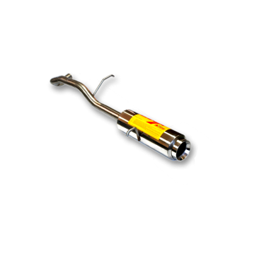 ESCAPE TRASERO INOXIDABLE NO HOMOLOGADO:SEAT IBIZA 1 tipo moto