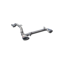 ESCAPE TRASERO INOXIDABLE GRUPO-A USO EXCLUSIVO PARA COMPETICIÓN:SEAT LEON 1 oval por cada lado