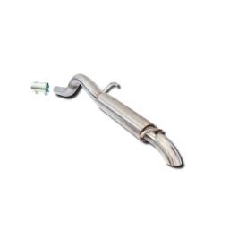 ESCAPE TRASERO INOXIDABLE GRUPO-N USO EXCLUSIVO PARA COMPETICIÓN:SEAT LEON KL, VW GOLF VII, VW T-ROC