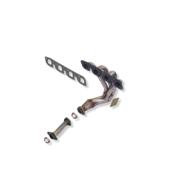 COLECTOR DE ESCAPE DEPORTIVO TUBULAR INOXIDABLE:FORD FIESTA