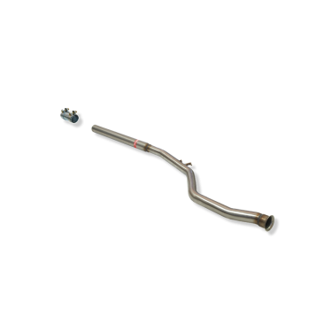 TRAMO INTERMEDIO INOXIDABLE SIN SILENCIADOR USO EXCLUSIVO PARA COMPETICIÓN:PEUGEOT 206