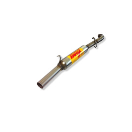 ESCAPE TRASERO INOXIDABLE GRUPO-N USO EXCLUSIVO PARA COMPETICIÓN:VOLKSWAGEN GOLF II 1Ø50