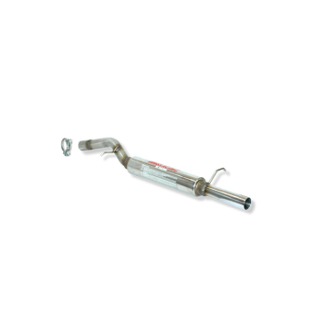 ESCAPE TRASERO INOXIDABLE GRUPO-N USO EXCLUSIVO PARA COMPETICIÓN:FORD FIESTA 1Ø50