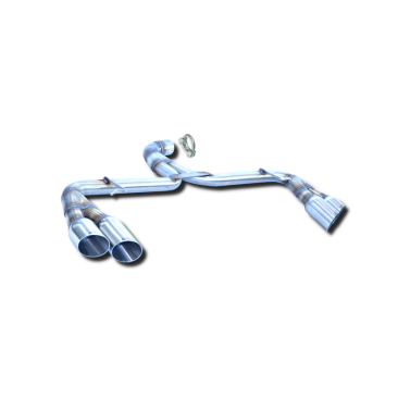 ESCAPE TRASERO INOXIDABLE GRUPO-A USO EXCLUSIVO PARA COMPETICIÓN:AUDI TT S