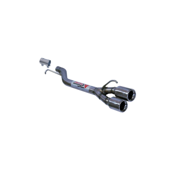 ESCAPE TRASERO INOXIDABLE GRUPO-A USO EXCLUSIVO PARA COMPETICIÓN:SEAT LEON 2Ø85