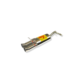 ESCAPE TRASERO INOXIDABLE NO HOMOLOGADO:AUDI A3 / SEAT LEON / VOLKSWAGEN GOLF IV 2Ø85DTM