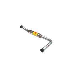 TRAMO INTERMEDIO INOXIDABLE CON SILENCIADOR NO HOMOLOGADO:RENAULT CLIO I / RENAULT CLIO WILLIAMS