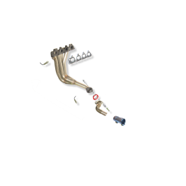 COLECTOR DE ESCAPE DEPORTIVO TUBULAR INOXIDABLE:OPEL CORSA C