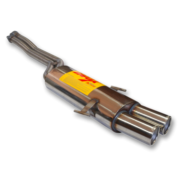 ESCAPE TRASERO INOXIDABLE NO HOMOLOGADO:BMW 325I / BMW 328I 2Ø85