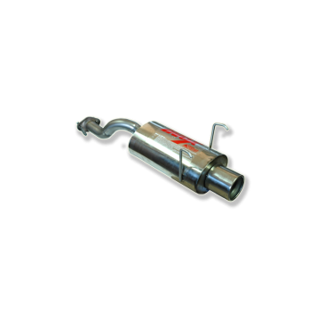 ESCAPE TRASERO INOXIDABLE NO HOMOLOGADO:HONDA CIVIC 1Ø101