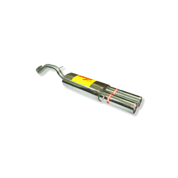 ESCAPE TRASERO INOXIDABLE NO HOMOLOGADO:SKODA OCTAVIA / SKODA  OCTAVIA / VOLKSWAGEN GOLF IV / SEAT TOLEDO / VOLKSWAGEN BORA 2Ø85