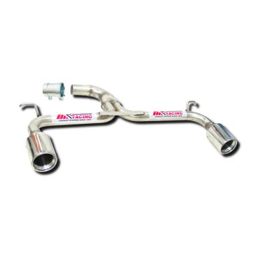 ESCAPE TRASERO INOXIDABLE GRUPO-A USO EXCLUSIVO PARA COMPETICIÓN:SEAT LEON 1Ø101 POR CADA LADO