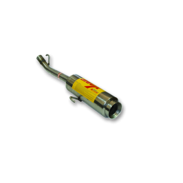 ESCAPE TRASERO INOXIDABLE NO HOMOLOGADO:VOLKSWAGEN GOLF III 1 TIPO MOTO