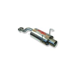 ESCAPE TRASERO INOXIDABLE NO HOMOLOGADO:HONDA CIVIC 1Ø101