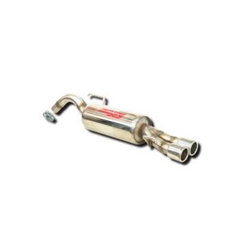 ESCAPE TRASERO INOXIDABLE NO HOMOLOGADO:FIAT GRANDE PUNTO 2Ø85