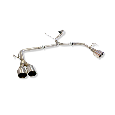 ESCAPE TRASERO INOXIDABLE GRUPO-A USO EXCLUSIVO PARA COMPETICIÓN:HONDA CIVIC FK2 2Ø101 POR CADA LADO