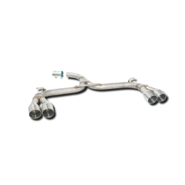 ESCAPE TRASERO INOXIDABLE GRUPO-A USO EXCLUSIVO PARA COMPETICIÓN:CUPRA LEON  2Ø85 POR CADA LADO