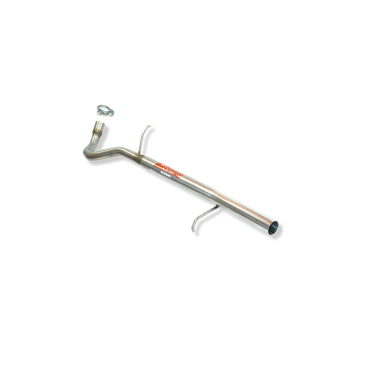 ESCAPE TRASERO INOXIDABLE GRUPO-A USO EXCLUSIVO PARA COMPETICIÓN:SEAT IBIZA 1Ø50