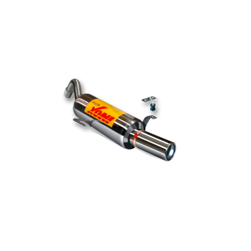 ESCAPE TRASERO INOXIDABLE:RENAULT CLIO II SPORT 1Ø73