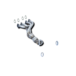 COLECTOR DE ESCAPE DEPORTIVO TUBULAR INOXIDABLE:VOLKSWAGEN GOLF III