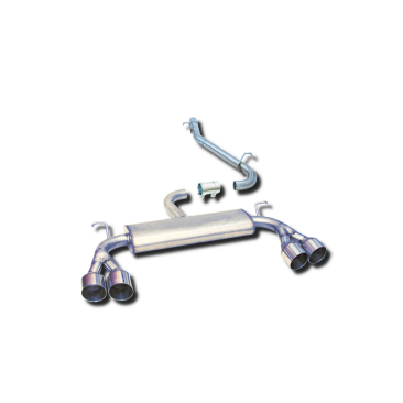 ESCAPE TRASERO INOXIDABLE: CUPRA ATECA 2Ø85 por cada lado