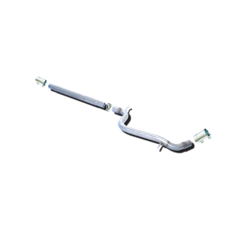 TRAMO INTERMEDIO INOXIDABLE SIN SILENCIADOR USO EXCLUSIVO PARA COMPETICIÓN:SEAT LEON / VOLKSWAGEN GOLF VII