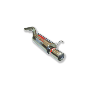 ESCAPE TRASERO INOXIDABLE NO HOMOLOGADO:FORD FIESTA  / MAZDA 2 1Ø101