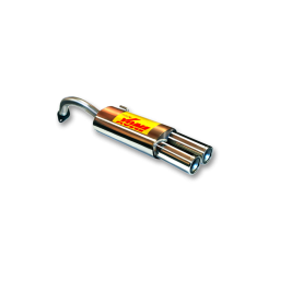 ESCAPE TRASERO INOXIDABLE:HYUNDAI COUPE 2Ø85