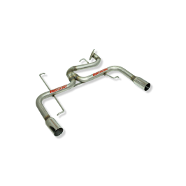 ESCAPE TRASERO INOXIDABLE GRUPO-A USO EXCLUSIVO PARA COMPETICIÓN:SUZUKI SWIFT 1Ø73 POR CADA LADO