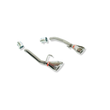 ESCAPE TRASERO INOXIDABLE GRUPO-A USO EXCLUSIVO PARA COMPETICIÓN:SEAT LEON 1 OVAL POR CADA LADO