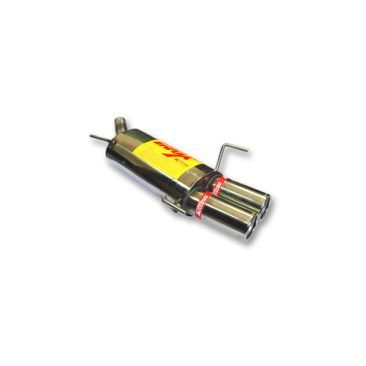 ESCAPE TRASERO INOXIDABLE:OPEL CORSA C 2Ø85