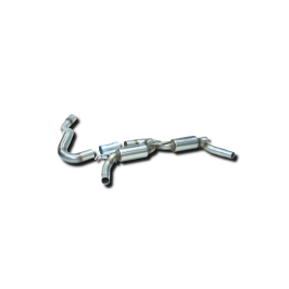 ESCAPE TRASERO INOXIDABLE GRUPO-N USO EXCLUSIVO PARA COMPETICIÓN:RENAULT CLIO IV 1Ø45 POR CADA LADO