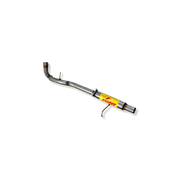 ESCAPE TRASERO INOXIDABLE GRUPO-N USO EXCLUSIVO PARA COMPETICIÓN:SEAT LEON 1Ø50