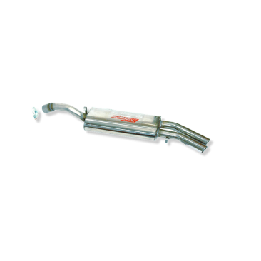 ESCAPE TRASERO INOXIDABLE NO HOMOLOGADO:VOLKSWAGEN GOLF II 2Ø50 OEM