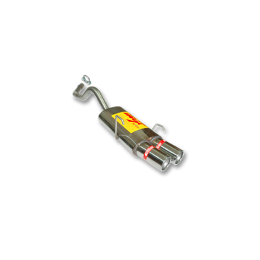 ESCAPE TRASERO INOXIDABLE NO HOMOLOGADO:FIAT PUNTO 99 2Ø85