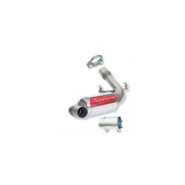 TRAMO INTERMEDIO INOXIDABLE CON SILENCIADOR NO HOMOLOGADO:VOLKSWAGEN CORRADO / VOLKSWAGEN CORRADO G60 / VOLKSWAGEN GOLF II