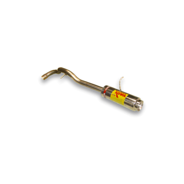 ESCAPE TRASERO INOXIDABLE NO HOMOLOGADO:SEAT LEON 1 tipo moto