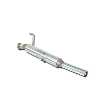 ESCAPE TRASERO INOXIDABLE GRUPO-N USO EXCLUSIVO PARA COMPETICIÓN:PEUGEOT 206 1Ø50