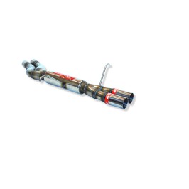 ESCAPE TRASERO INOXIDABLE GRUPO-N USO EXCLUSIVO PARA COMPETICIÓN BMW 330CI E-46 3.3CI 01-