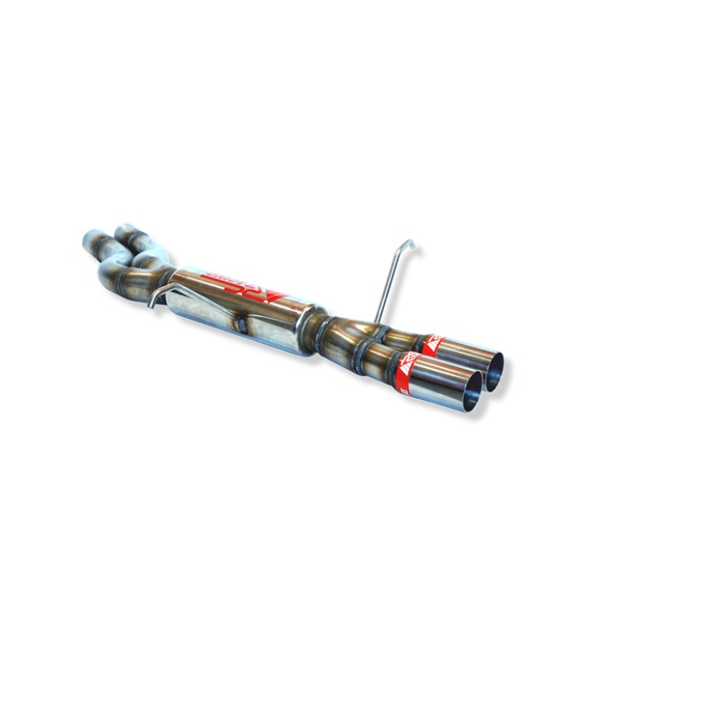 ESCAPE TRASERO INOXIDABLE GRUPO-N USO EXCLUSIVO PARA COMPETICIÓN BMW 330CI E-46 3.3CI 01-