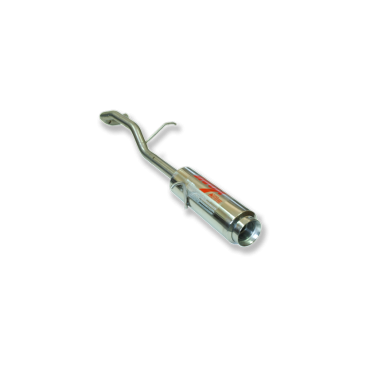 ESCAPE TRASERO INOXIDABLE NO HOMOLOGADO:SEAT IBIZA 1 TIPO MOTO