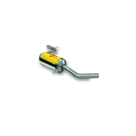 TRAMO INTERMEDIO INOXIDABLE CON SILENCIADOR NO HOMOLOGADO:VOLKSWAGEN GOLF V / AUDI A3