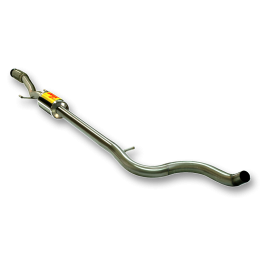 TRAMO INTERMEDIO INOXIDABLE CON SILENCIADOR NO HOMOLOGADO:PEUGEOT 207 RC / PEUGEOT 208