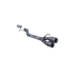 ESCAPE TRASERO INOXIDABLE GRUPO-A USO EXCLUSIVO PARA COMPETICIÓN:SEAT LEON 2Ø85