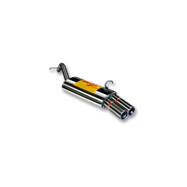 ESCAPE TRASERO INOXIDABLE NO HOMOLOGADO:PEUGEOT 207 / PEUGEOT 207 CC 2Ø73