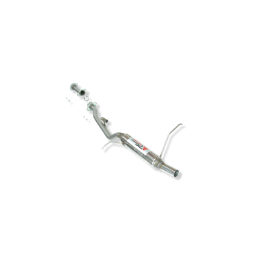 ESCAPE TRASERO INOXIDABLE GRUPO-N USO EXCLUSIVO PARA COMPETICIÓN:BMW 318TI 1Ø50