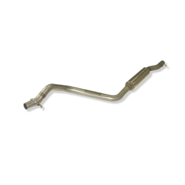 TRAMO INTERMEDIO INOXIDABLE CON SILENCIADOR NO HOMOLOGADO:VOLKSWAGEN GOLF I / VOLKSWAGEN GOLF I RABBIT